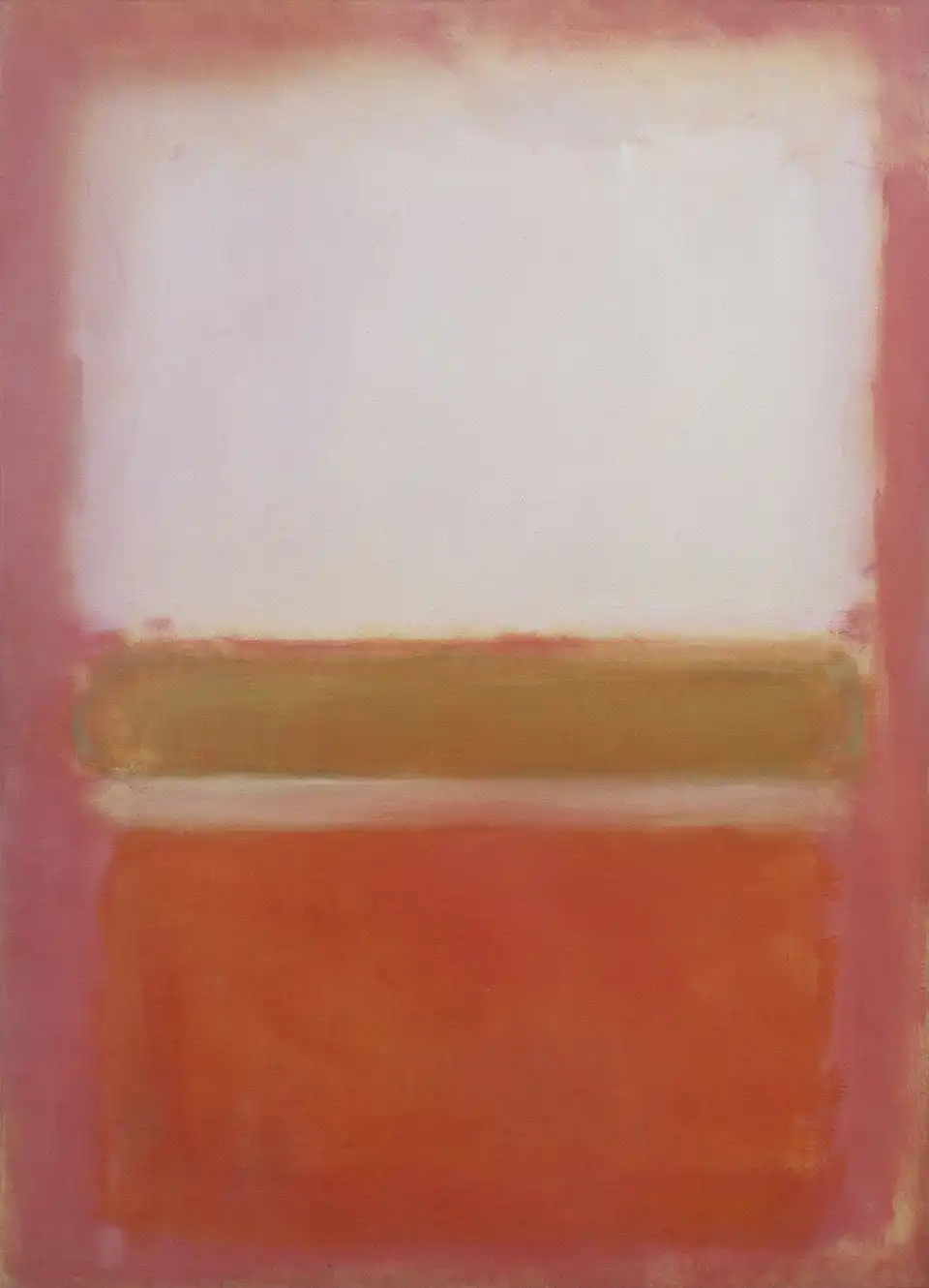 Untitled (White, Pink and Mustard)